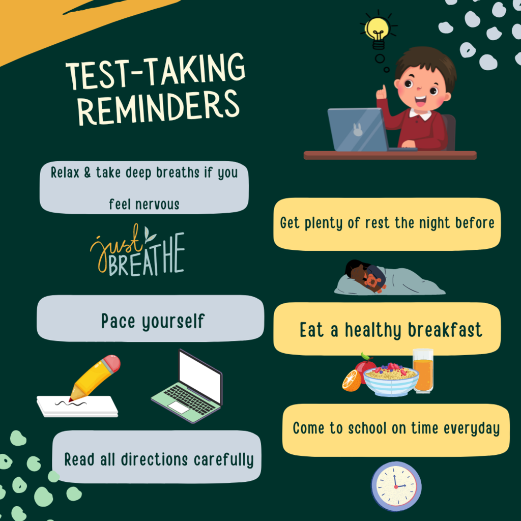 Test Taking Reminders