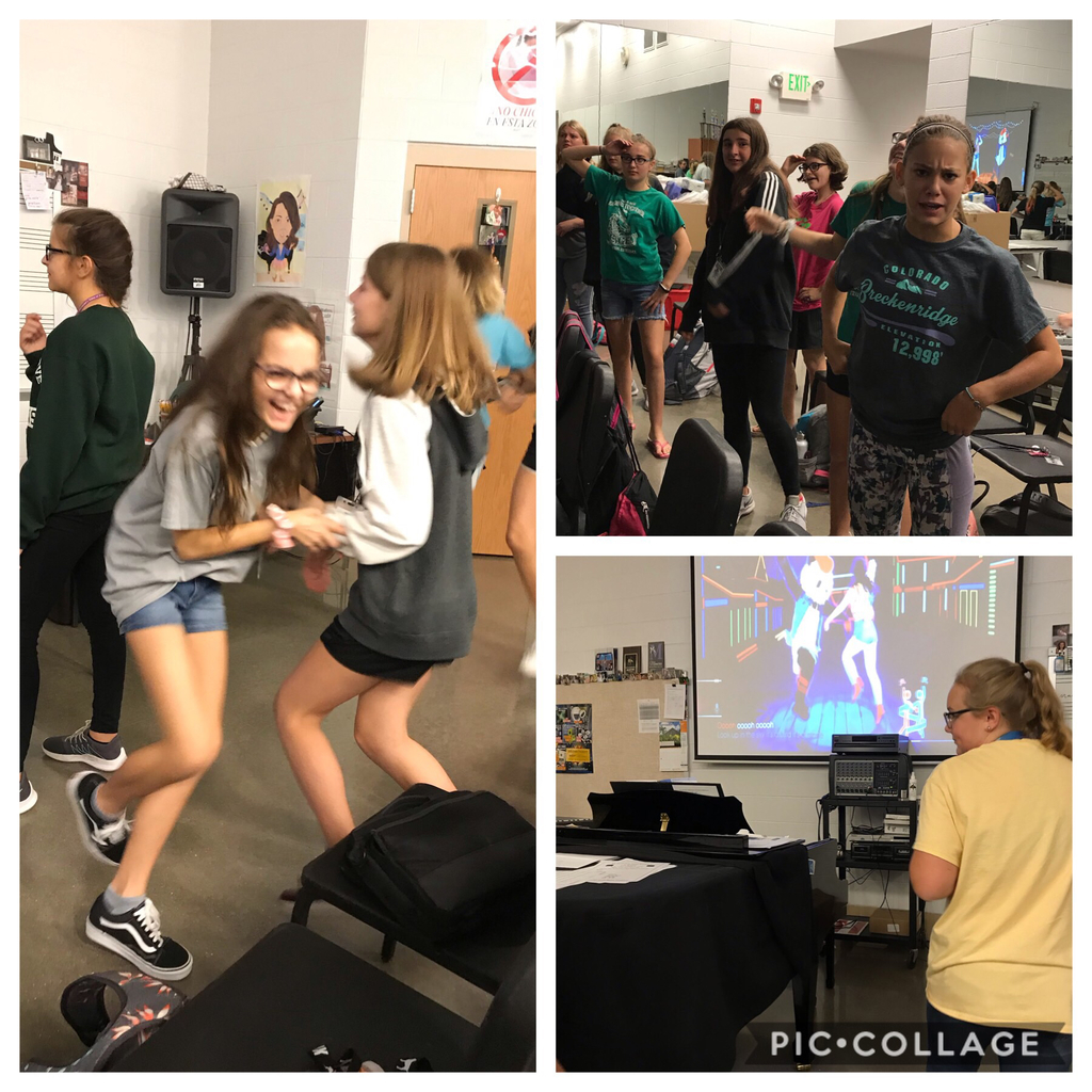 This is what we do on Fridays in advanced choir is just dance #sgmsfamily #loyalandtrue #sgms excellent