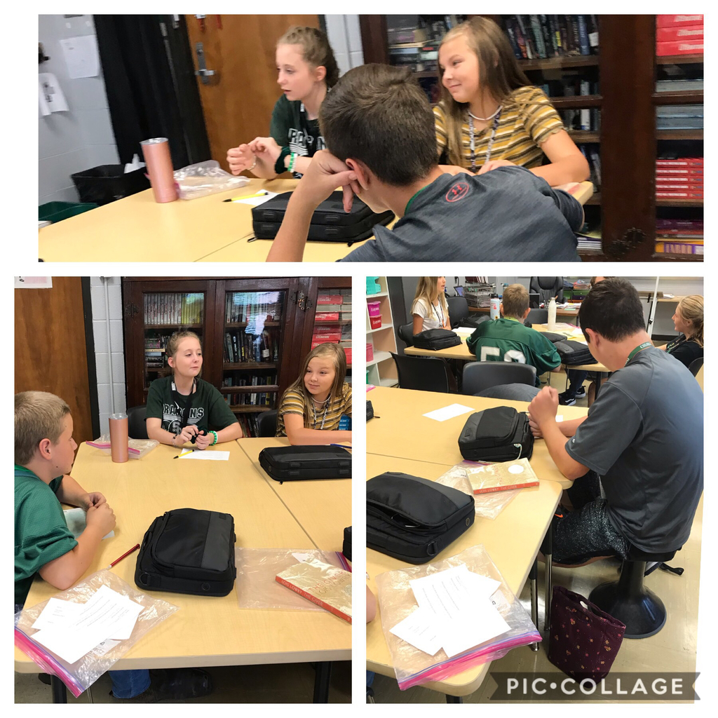 This group is talking about there book”The Giver” #sgmsrocks