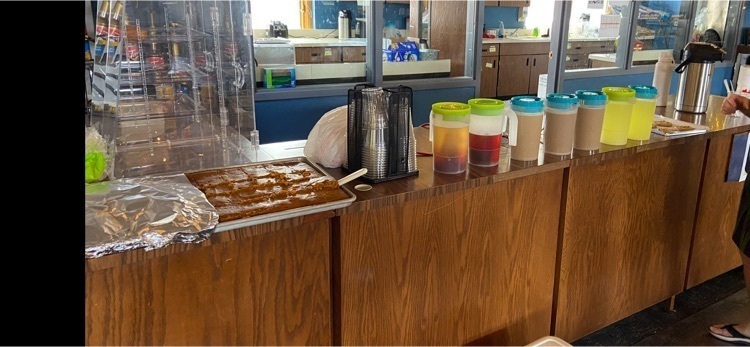 Our staff meetings are the best! Thanks Mrs. Medill, Bronc’s Brew and Principal Schmitt for treating us after a day of teaching.