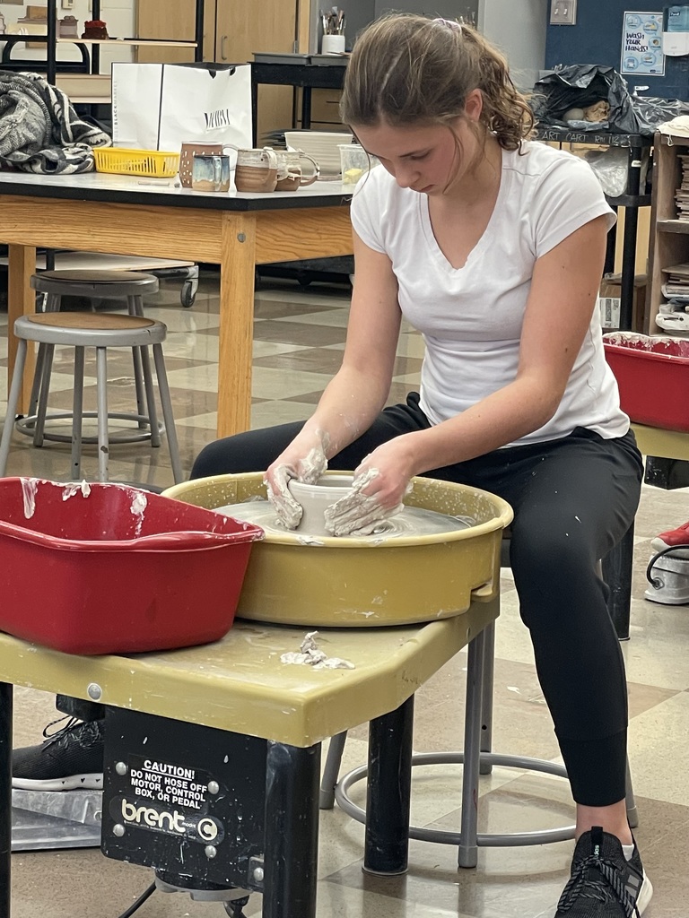 Pottery at Bay Middle School