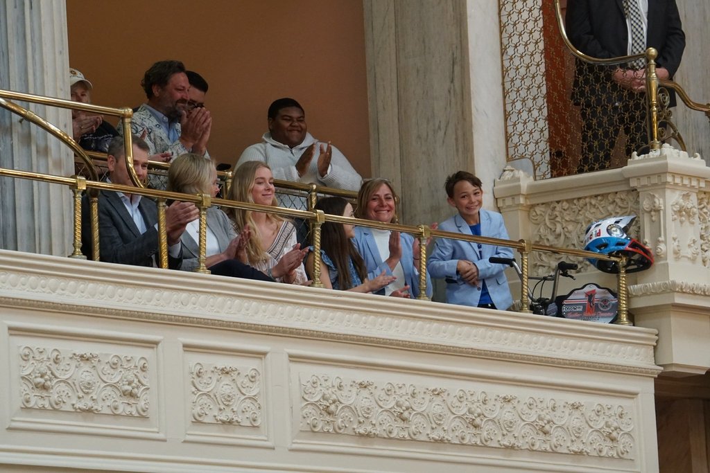 Huck Kurinsky at Statehouse