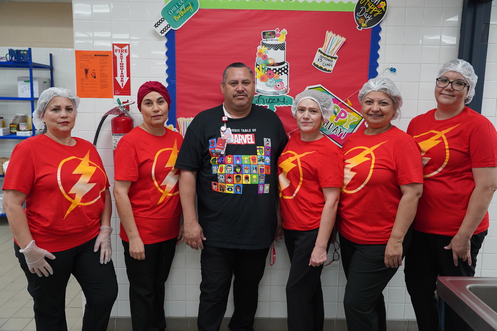 🎉 Happy School Lunch Hero Day!  🎉 Help us thank ALL of our La Joya ISD Child Nutrition Services Department for the exceptional work they do every day to ensure our students are provided the appropriate nutritional needs to excel in our schools. Thank you!!! #LJISDTraditionOfExcellence #SchoolLunchHeroDay