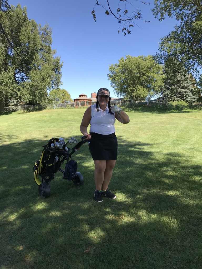 Elise with a birdie!!