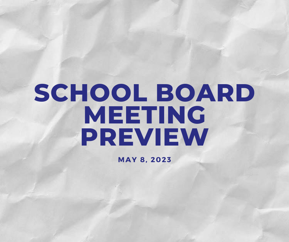 School Board Meeting Preview