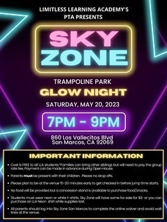 Sky Zone Glow Night