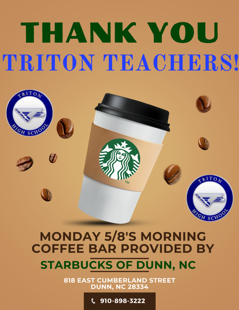 Thank you Starbucks of Dunn