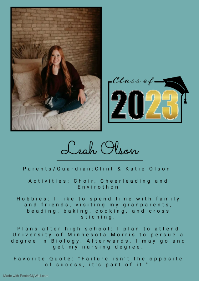2023 Waubun Senior: Leah Olson