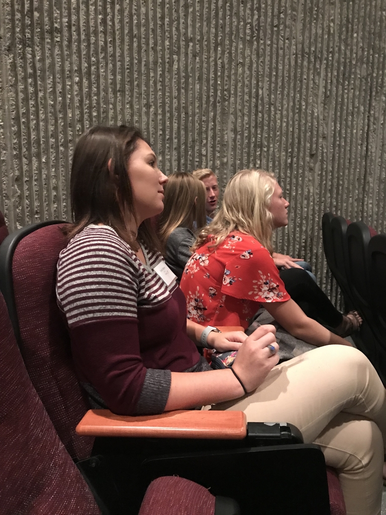 Watching a presentation