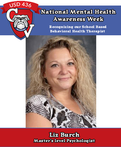 Liz Burch-- School Based Behavioral Health Therapist