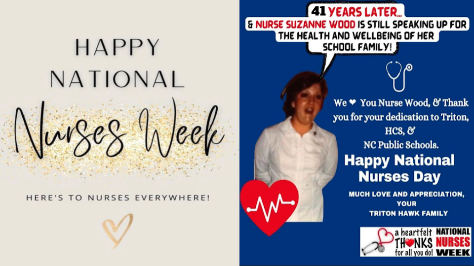 thank you, Nurse Wood!