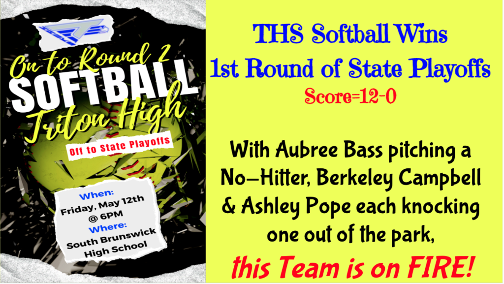 Softball off to playoffs round 2