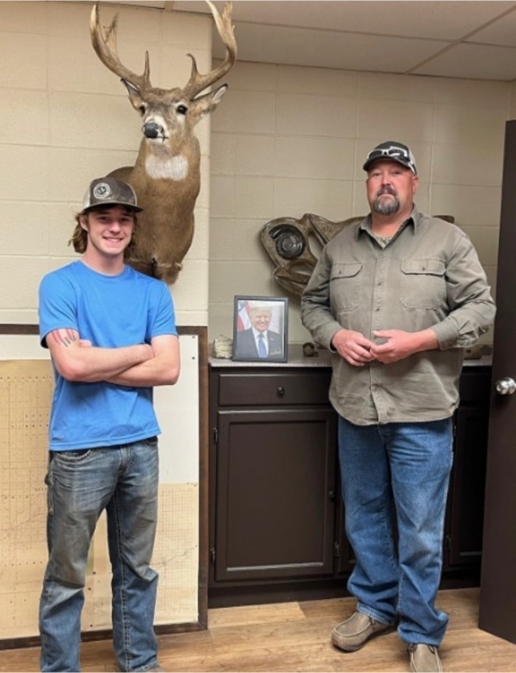 Bly with Dan Cashman Director of Ke Co Public Works