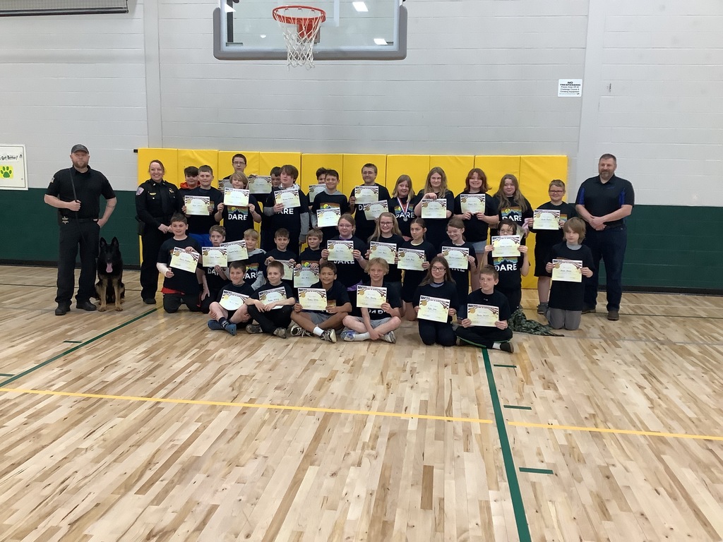 6th Grade DARE Students