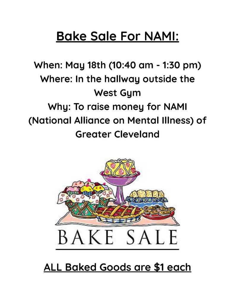 Bake Sale for NAMI