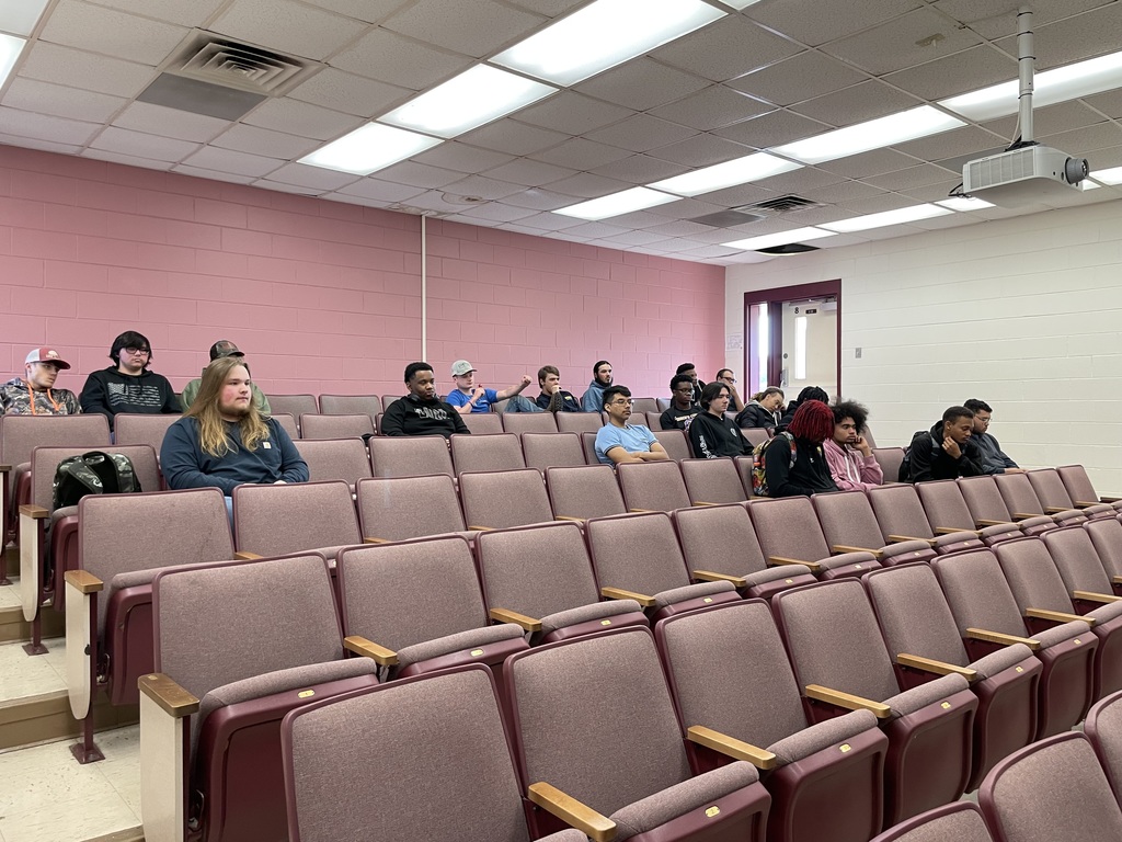 Students hear Parker Oil Presentation