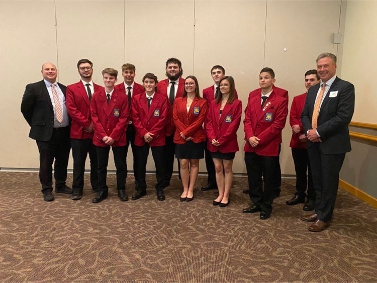 BAVTS students on Skills USA signing day photo