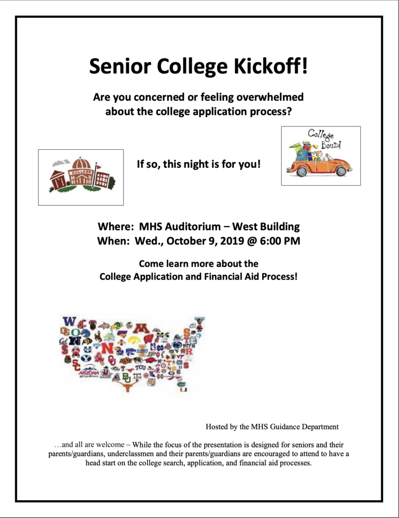 Senior College Kickoff