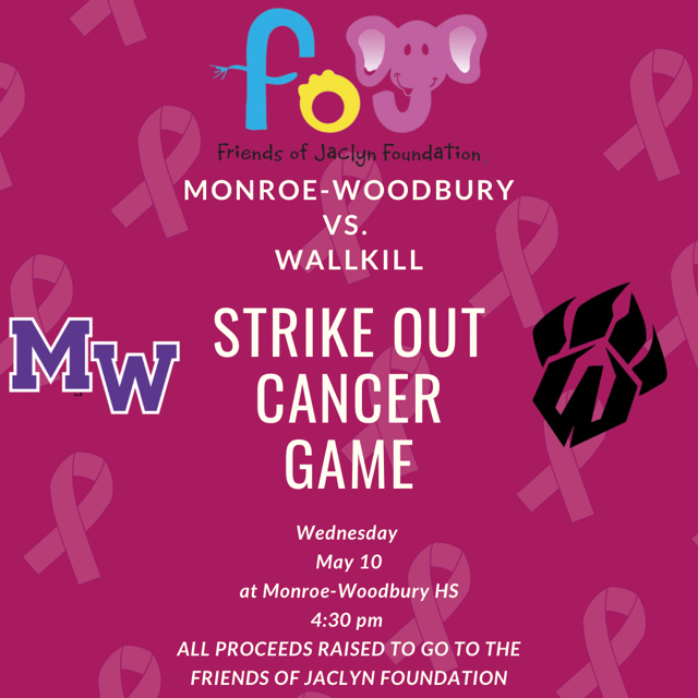 benefit baseball game flyer