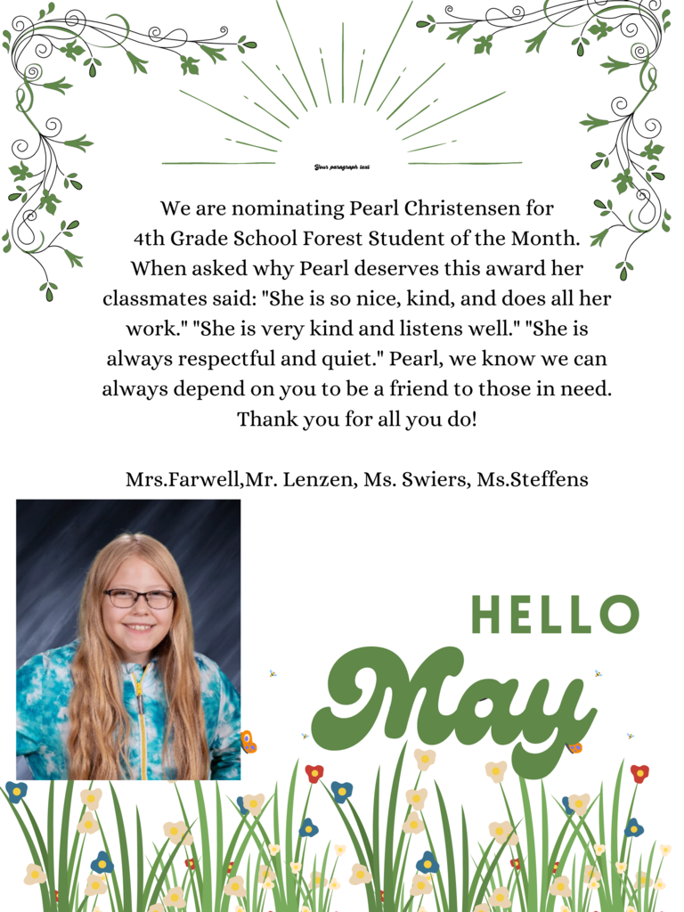 student of the month