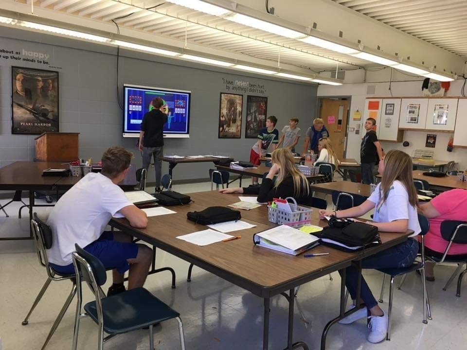 Students love using interactive SMART activities in their Psychology and US History 9 classes