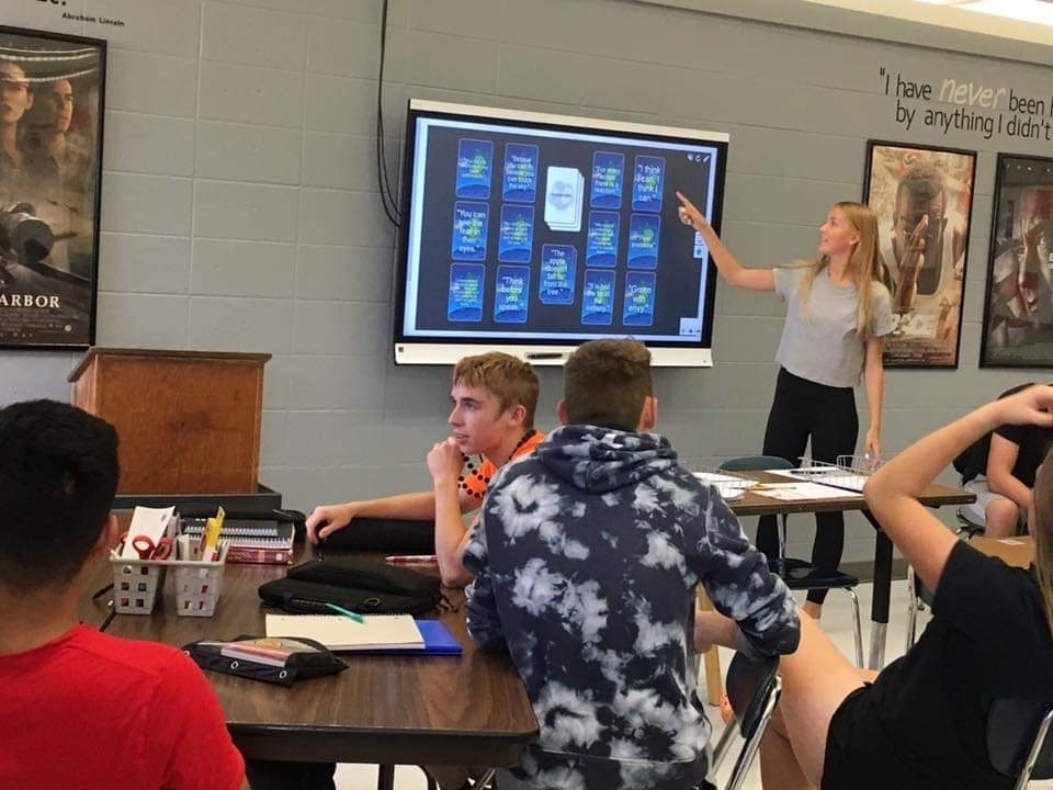 Students love using interactive SMART activities in their Psychology and US History 9 classes