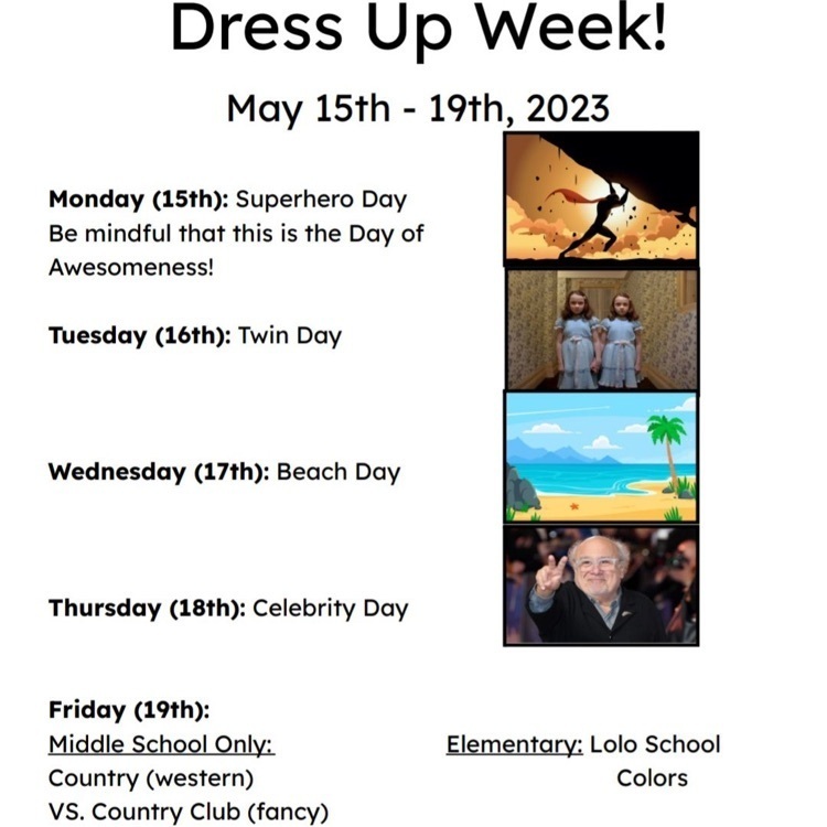 dress up week