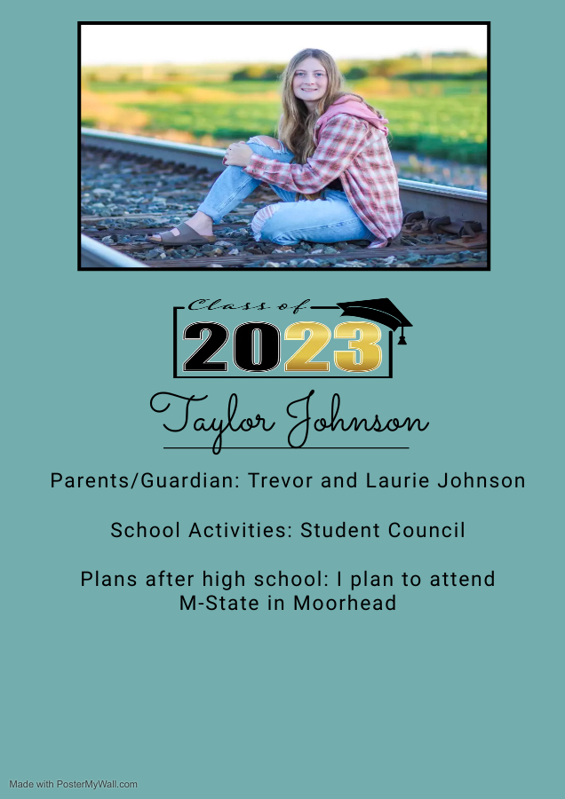 2023 Waubun Senior: Taylor Johnson 