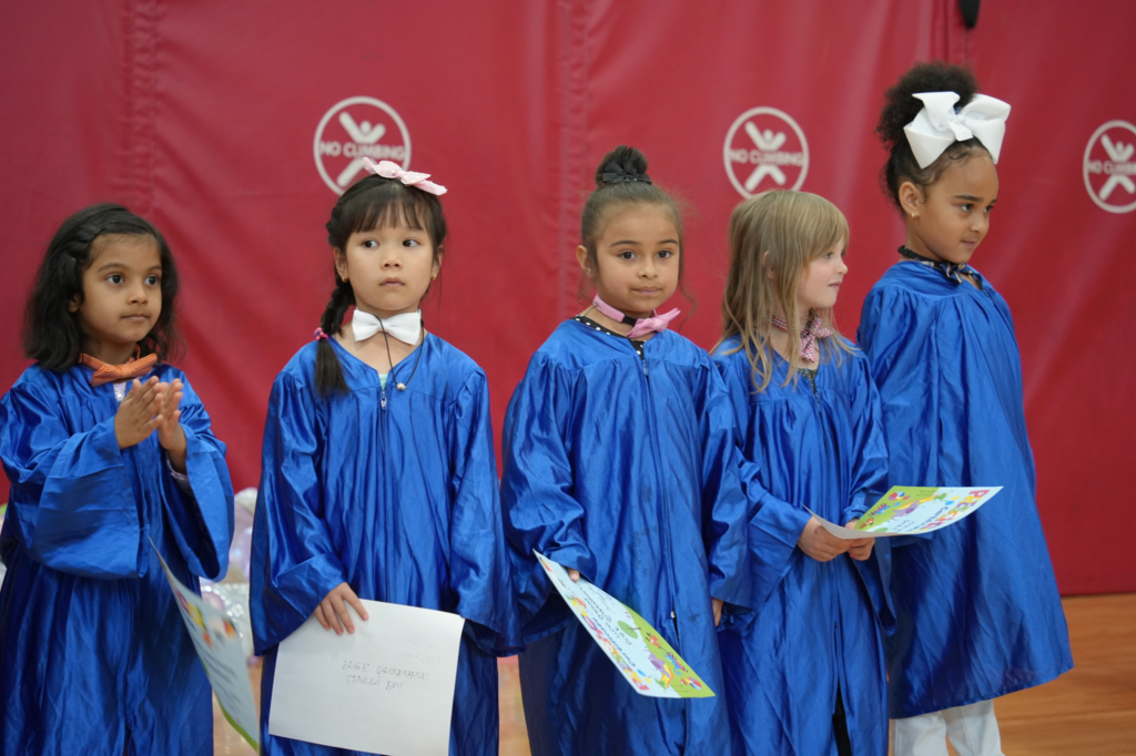 Owl Creek Pre-K graduation and art show featuring Dr. John L Colbert