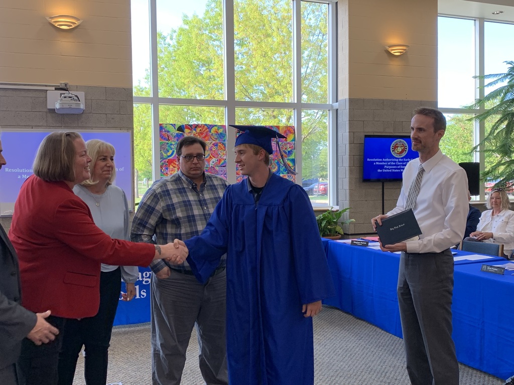 Ben Church graduates early photo