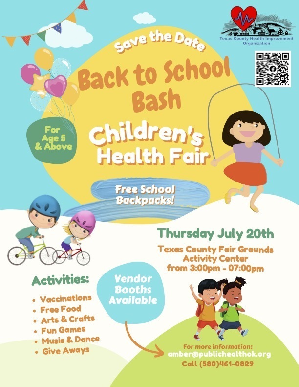 Back to school bash information