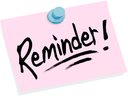 Reminder!