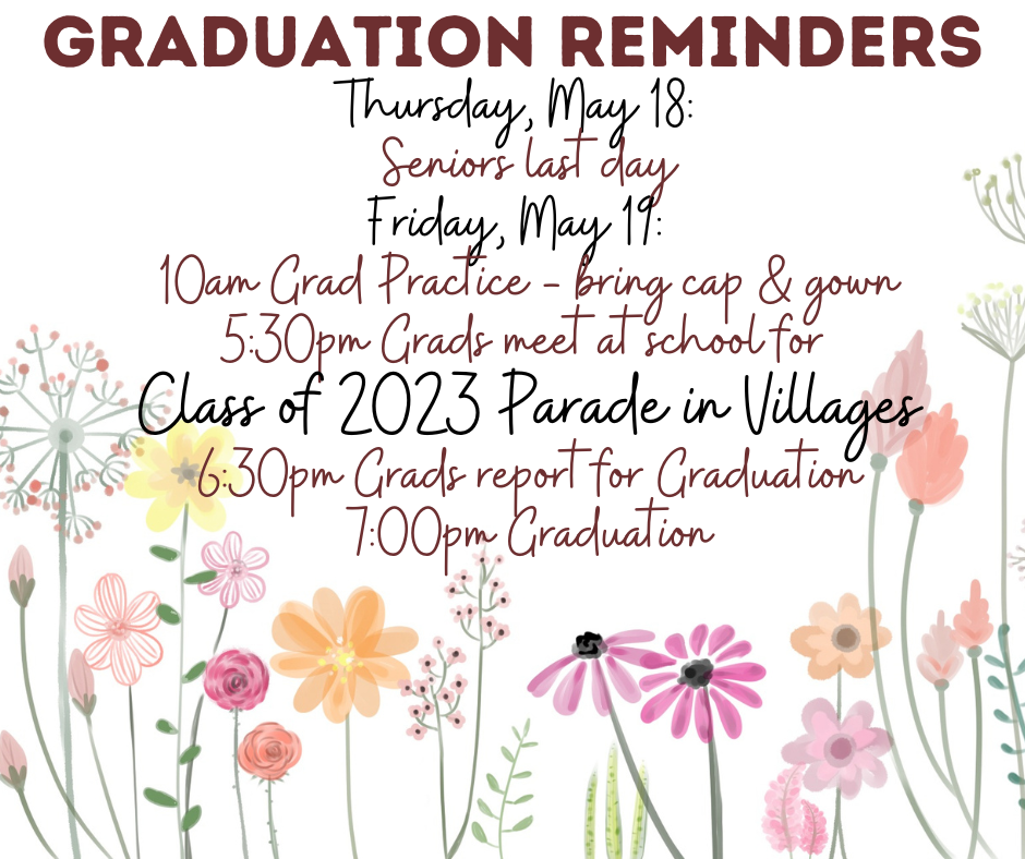 Grad Reminders