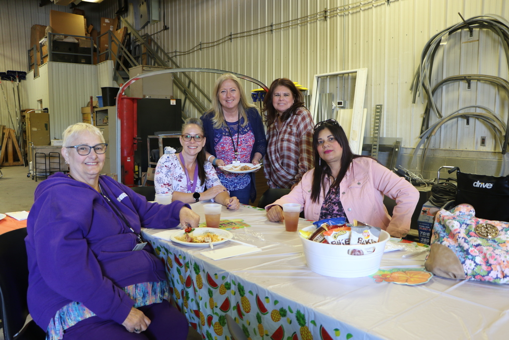 Transportation team at luncheon