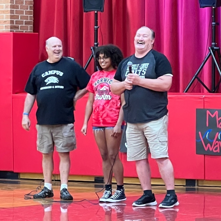 State swimming send off