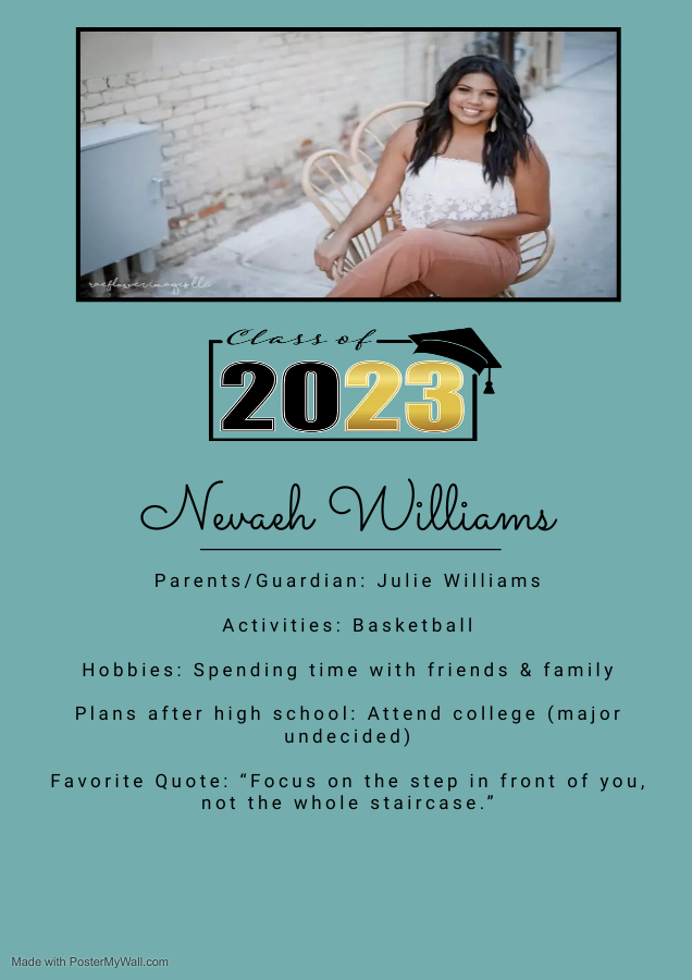 2023 Waubun Senior: Nevaeh Williams