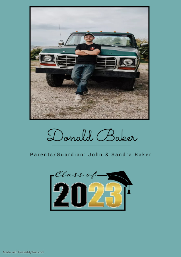 2023 Waubun Senior: Donald Baker