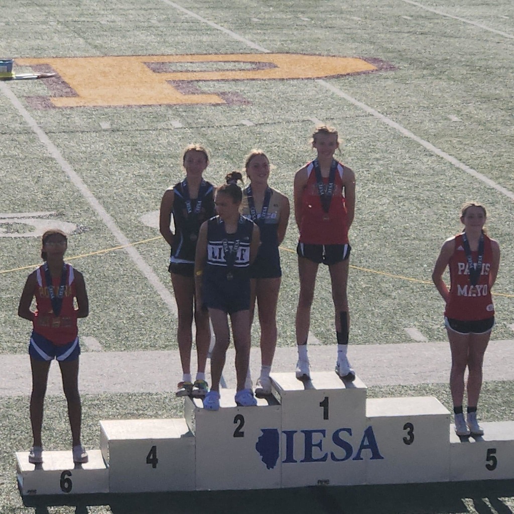high jump 2nd place