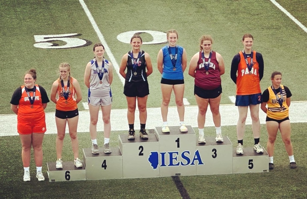 Discus 2nd place