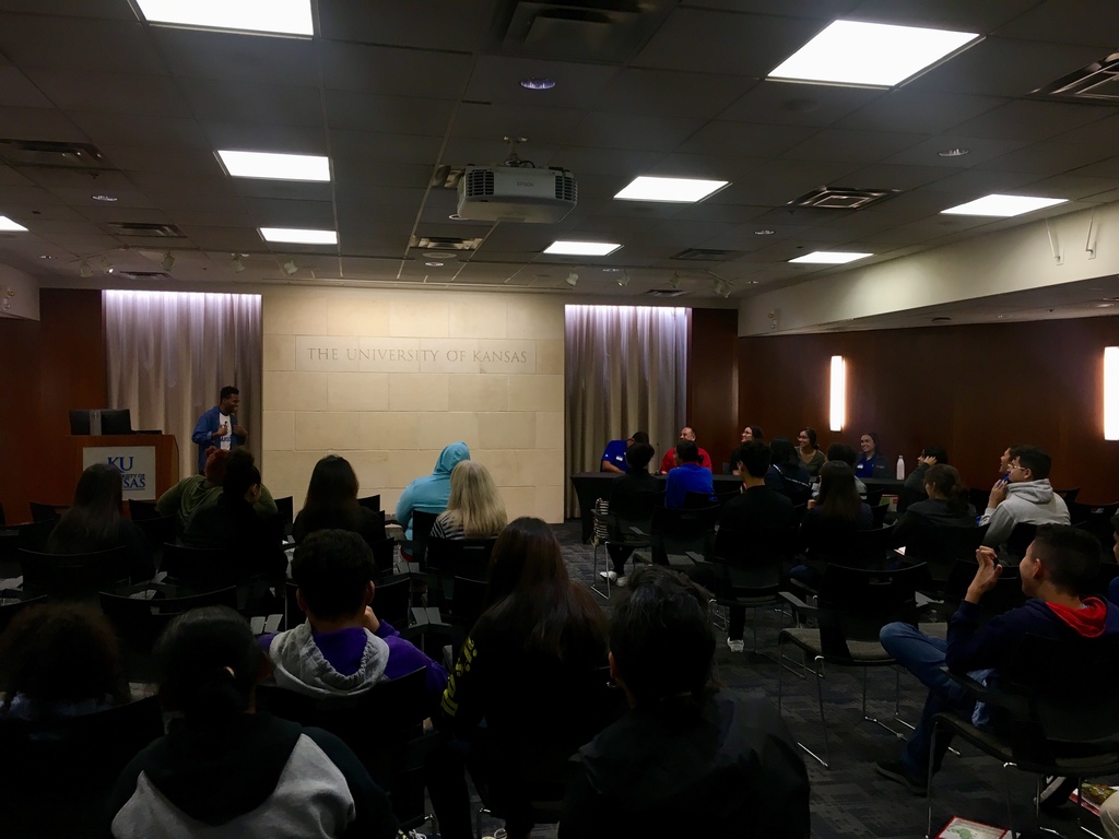 KU campus visit - student panel