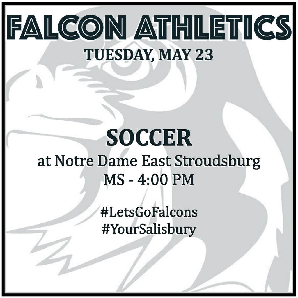 SOCCER at Notre Dame East Stroudsburg: MS 4:00 PM.