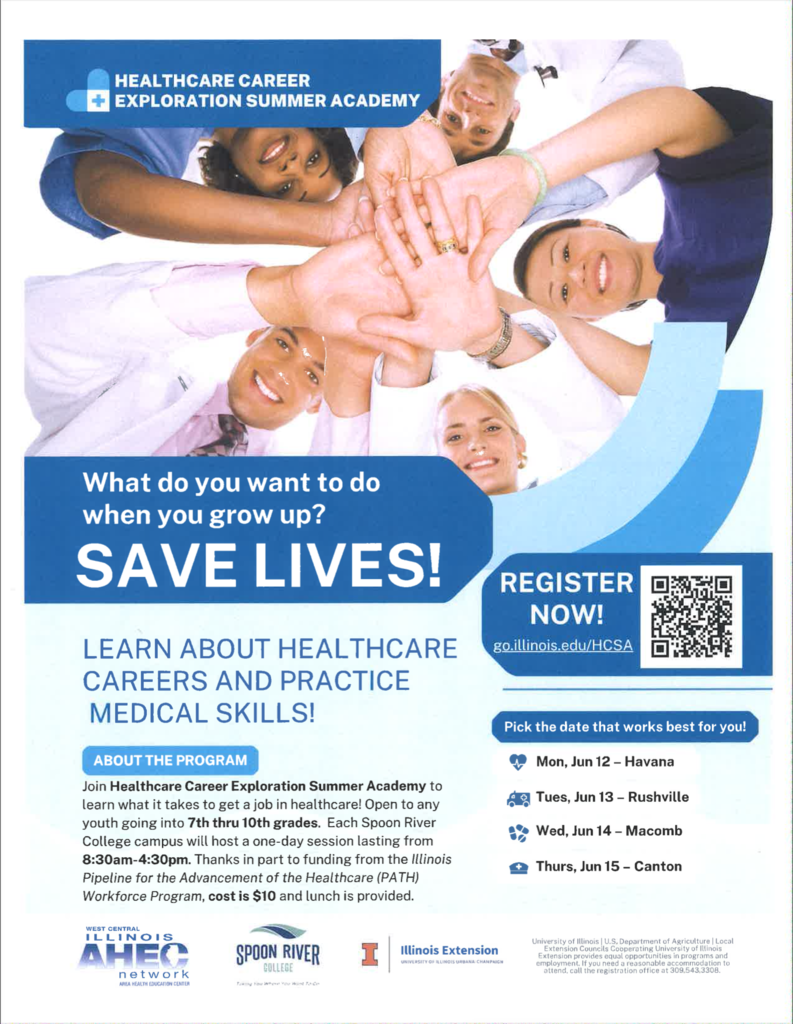 Healthcare summer academy