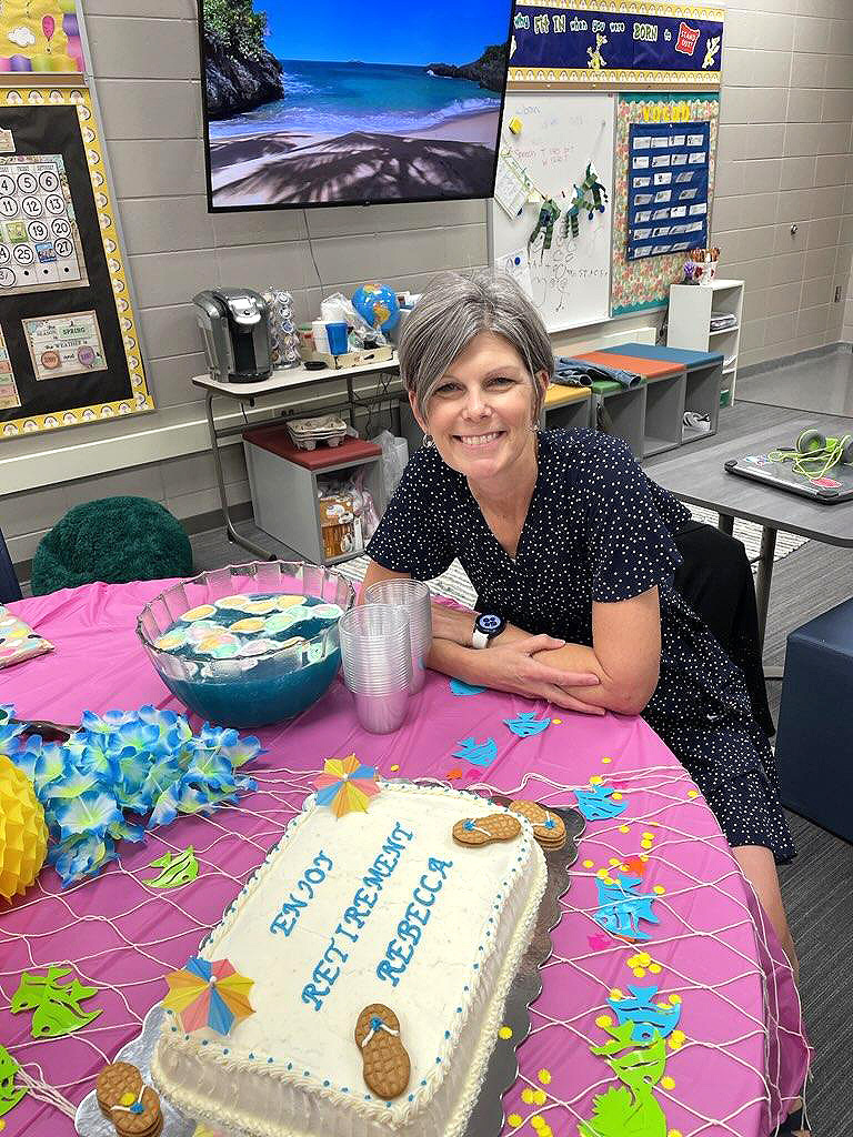 Rebecca Tarman retirement party