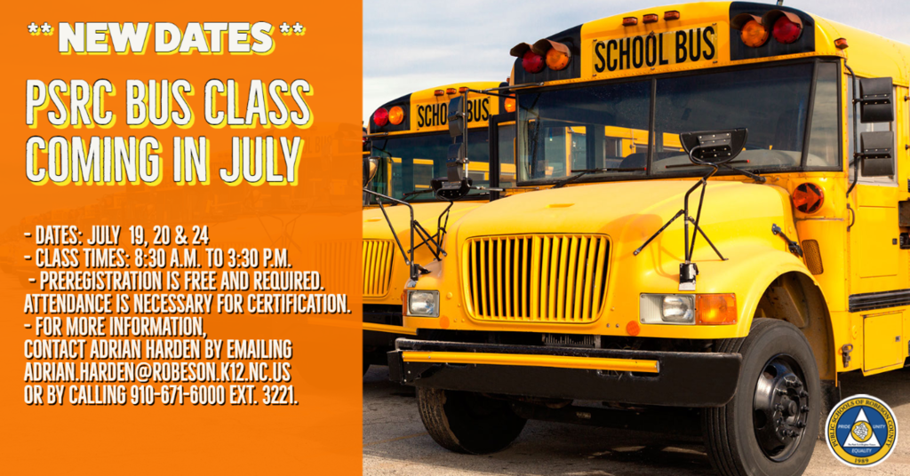 Bus Class Dates Flyer 