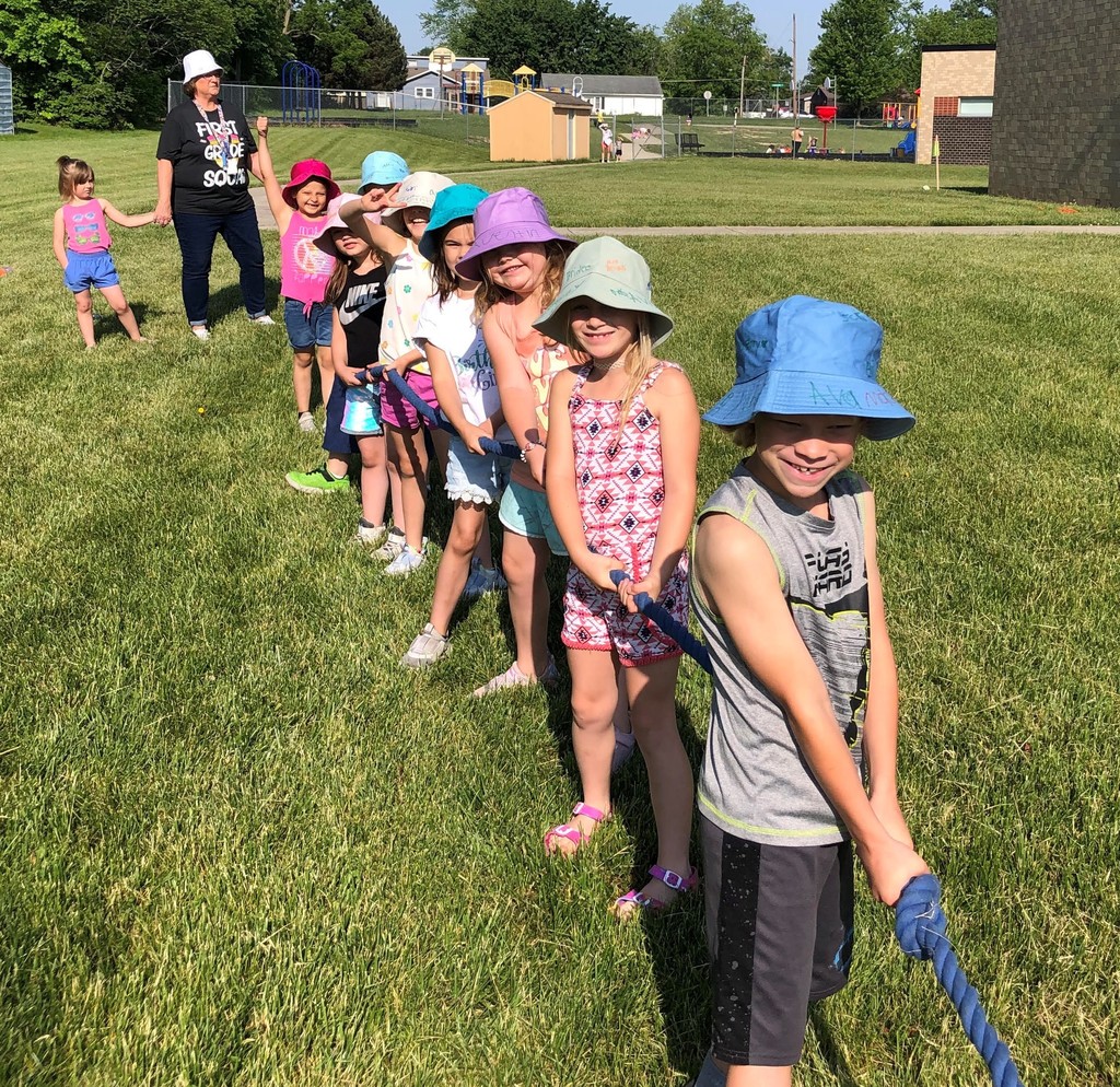 It's tug of war with 1st graders at BPS