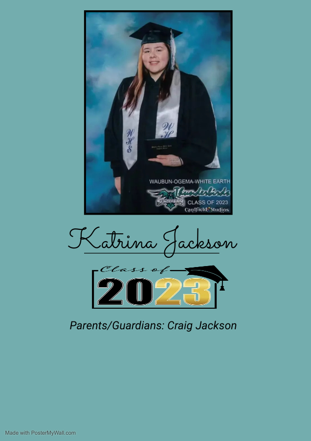 2023 Waubun Senior: Katrina Jackson