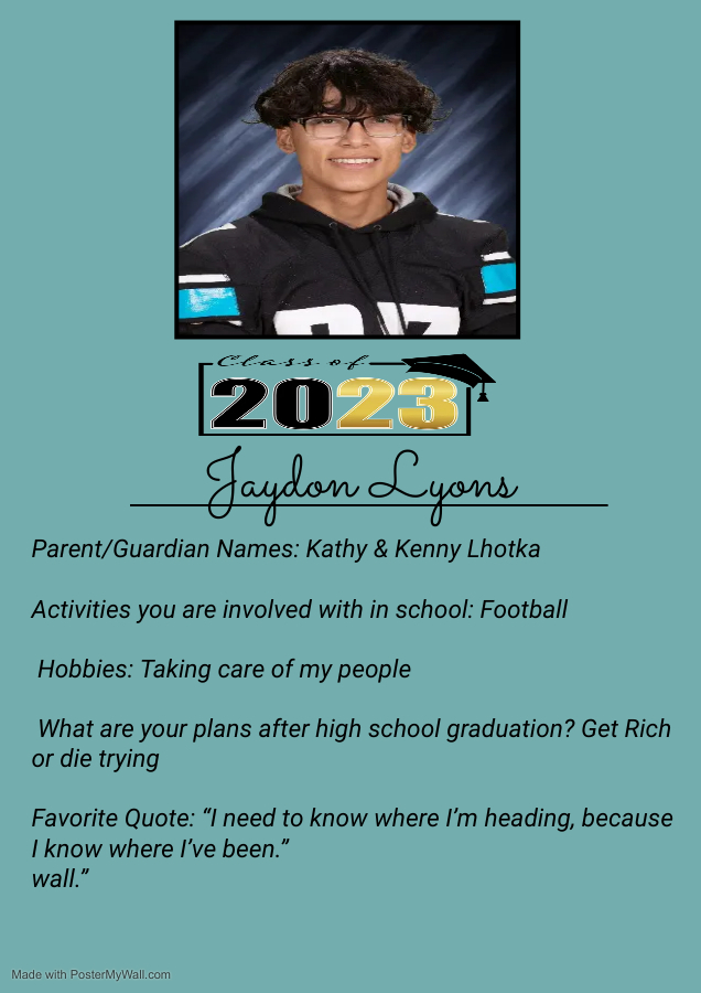 2023 Waubun Senior: Jaydon Lyons