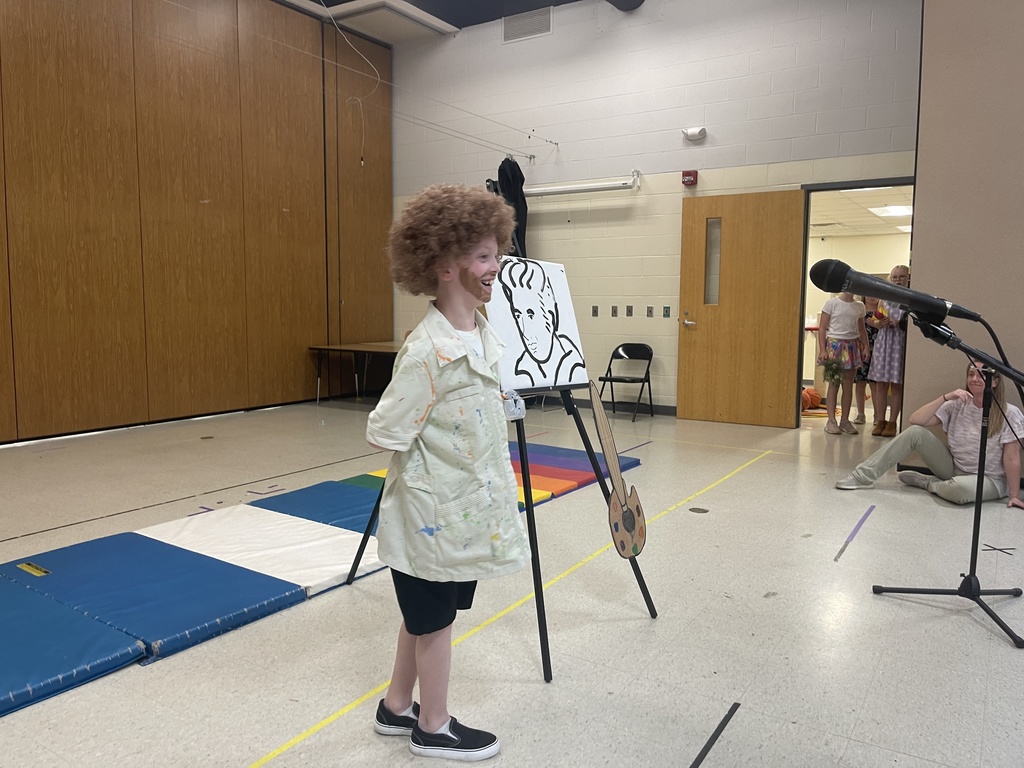 Raylan as Bob Ross