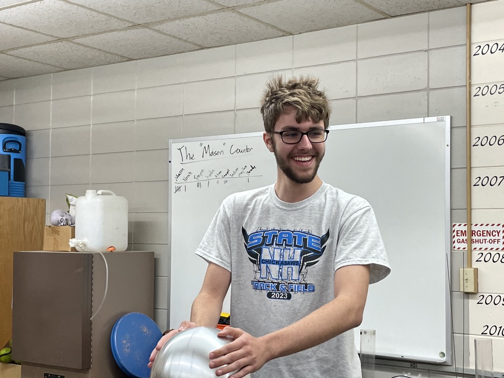  "HAIR-RAISING TIME IN CHEMISTRY CLASS!"