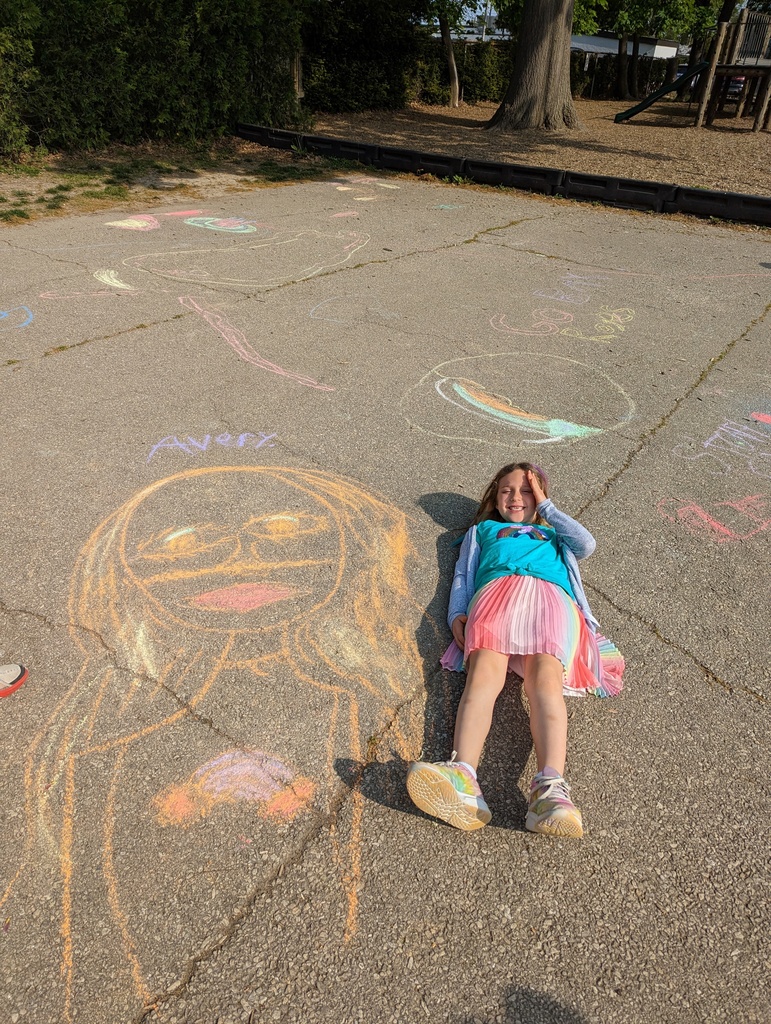 Chalking at Normandy